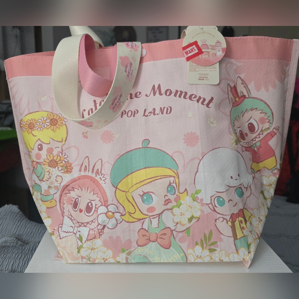 Pop Land Exclusive Spring Flower Series Shopping Bag